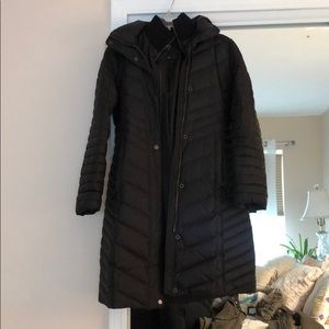 Black winter jacket